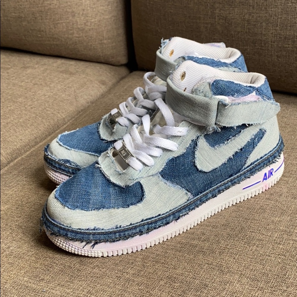 Nike Air Force 1s customized